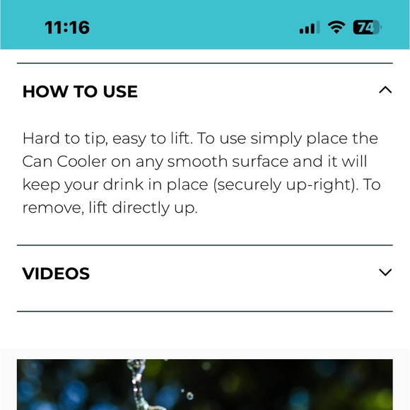 Toadfish slim can/bottle cooler. NEW - Picture 6 of 6